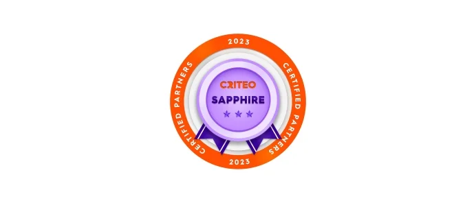 Criteo Certified Partner Sapphire
