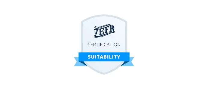 ZEFR Suitability Certification